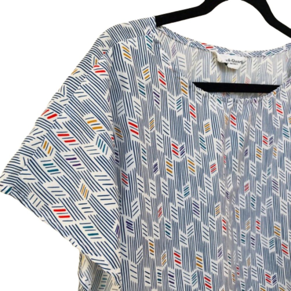 The French Quarter - Blue and Red Tally Shirt